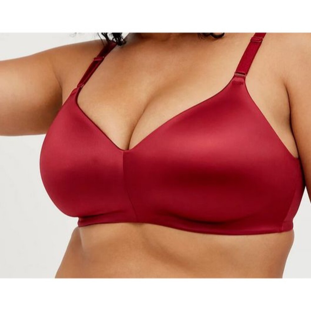Torrid Red Back Smoothing Wire Free Bra Size 42B